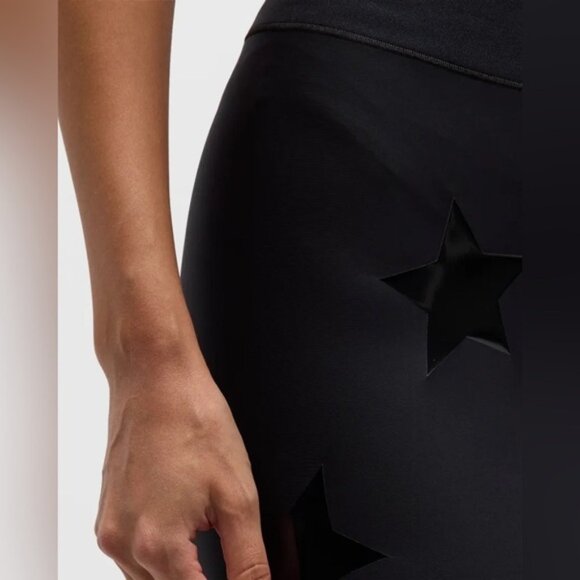 Ultracor Lux Knockout Star-Print Ankle Leggings Black Large - Picture 12 of 12